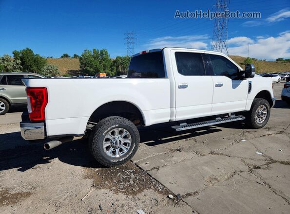 1FT7W2B62JEC89736 2018 FORD F250 White Tył prawy