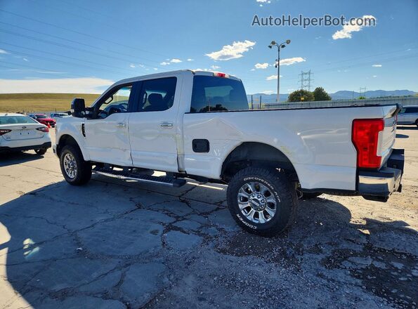 1FT7W2B62JEC89736 2018 FORD F250 White Tył lewy
