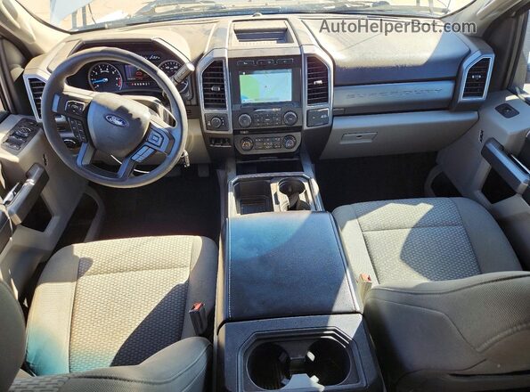 1FT7W2B62JEC89736 2018 FORD F250 White Widok deski rozdzielczej