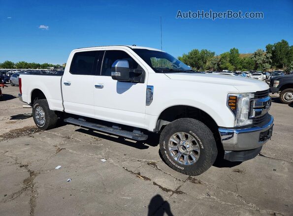 1FT7W2B62JEC89736 2018 FORD F250 White Przód prawy