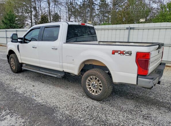 1FT7W2B62MEC34269 2021 FORD F250 Белый Задняя левая четверть