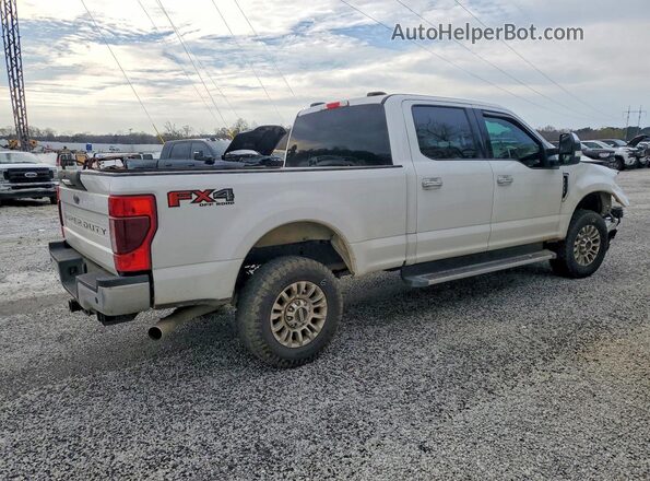 1FT7W2B62MEC34269 2021 FORD F250 Белый Задняя правая четверть