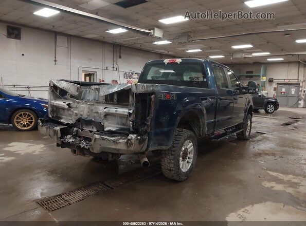1FT7W2B63HEE29948 2017 FORD F-250 Синий Задняя правая четверть