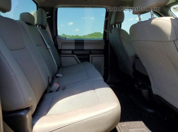 1FT7W2B63HEF09458 2017 FORD F250 Black Widok tylnych siedzeń