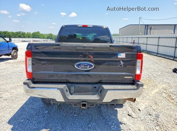 1FT7W2B63HEF09458 2017 FORD F250 Black Widok z tyłu