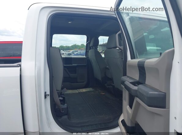 1FT7W2B63JEC22126 2018 FORD F-250 White VIN კოდის სტიკერის ხედი