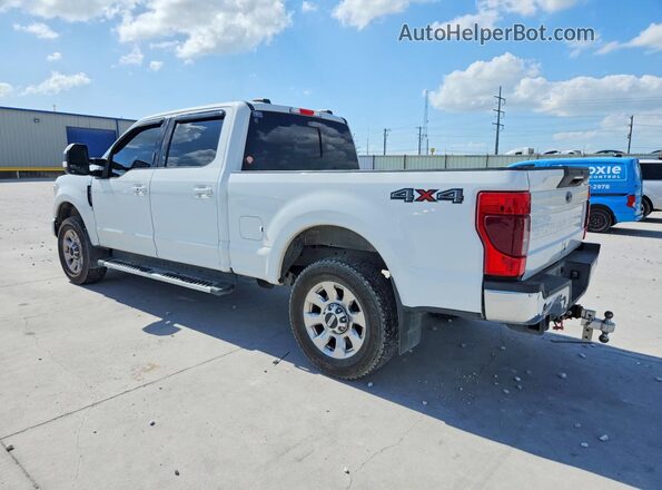 1FT7W2B63LEC47143 2020 FORD F250 White Trasero izquierdo