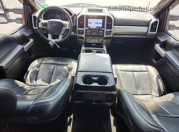 1FT7W2B63LEC47143 2020 FORD F250 White Vista del salpicadero