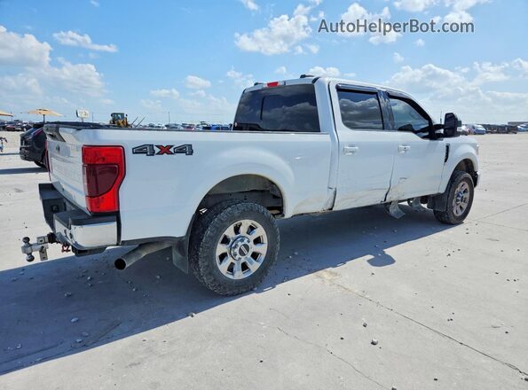 1FT7W2B63LEC47143 2020 FORD F250 White Trasero derecho