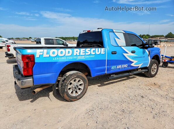 1FT7W2B63LEC86282 2020 FORD F-250 Синий Задняя правая четверть