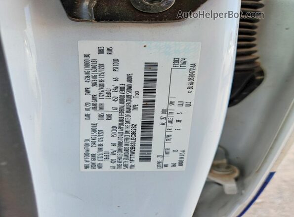 1FT7W2B63LEC86282 2020 FORD F-250 Синий Вид подкапотного пространства
