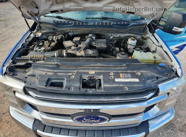 1FT7W2B63LEC86282 2020 FORD F-250 Синий Вид задней части салона