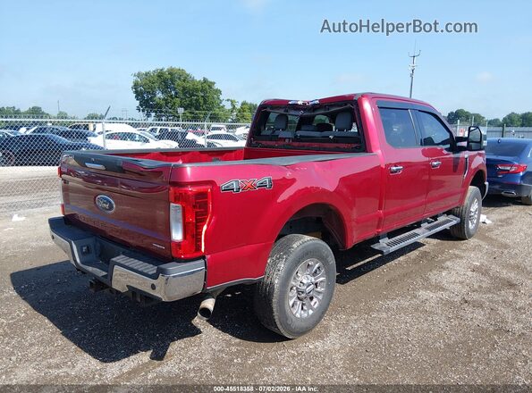 1FT7W2B64HEC06270 2017 FORD F-250 Burgundy უკანა მარჯვენა