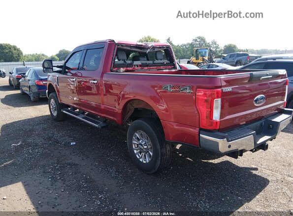1FT7W2B64HEC06270 2017 FORD F-250 Burgundy უკანა მარცხენა