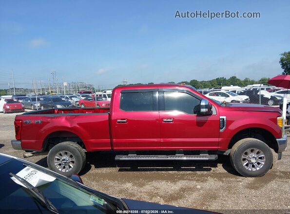1FT7W2B64HEC06270 2017 FORD F-250 Burgundy უკანა სალონის ხედი