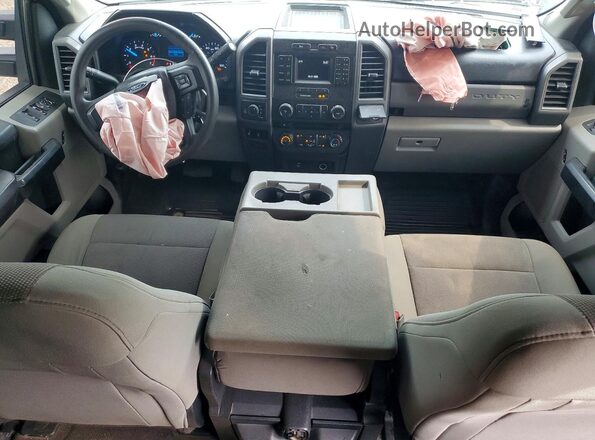 1FT7W2B64HEE53143 2017 FORD F250 Brown Widok deski rozdzielczej