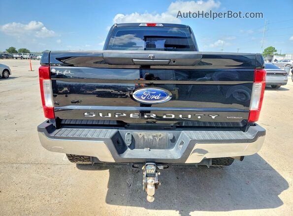 1FT7W2B64HEF01224 2017 FORD F250 Black Vista trasera