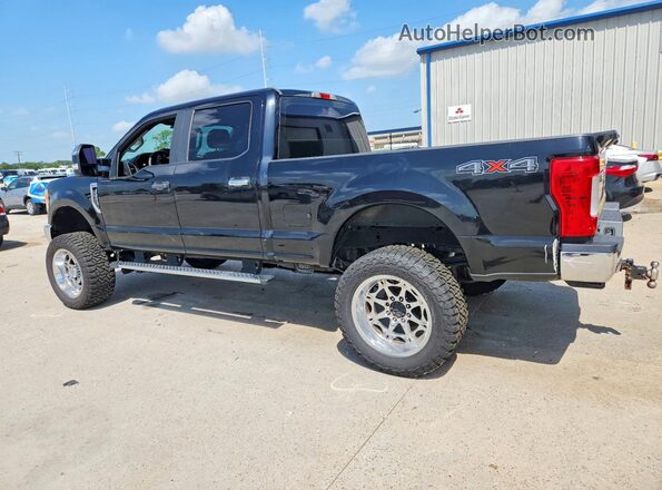 1FT7W2B64HEF01224 2017 FORD F250 Black Trasero izquierdo