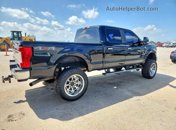 1FT7W2B64HEF01224 2017 FORD F250 Black Trasero derecho