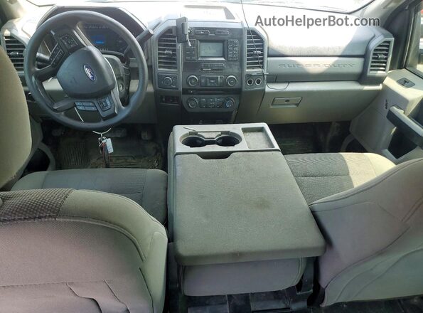1FT7W2B64HEF51685 2017 FORD F250 Белый Вид панели приборов