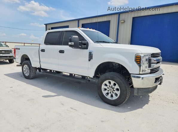 1FT7W2B64KEC61695 2019 FORD F250 White წინა მარჯვენა