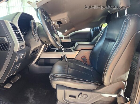 1FT7W2B64LEC88901 2020 FORD F250 Blue Front interior view