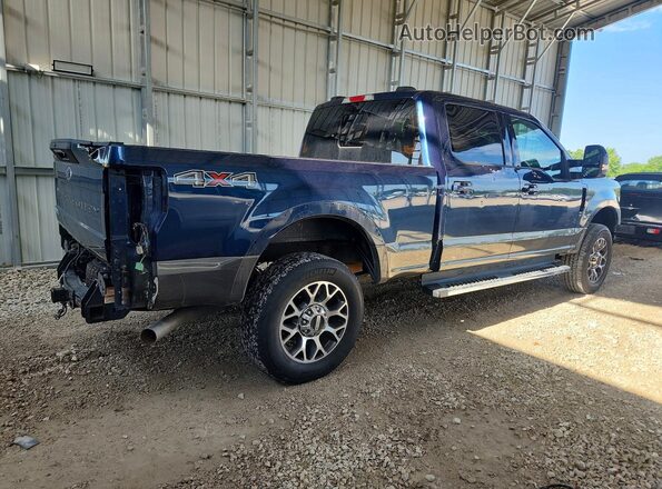 1FT7W2B64LEC88901 2020 FORD F250 Blue Rear right