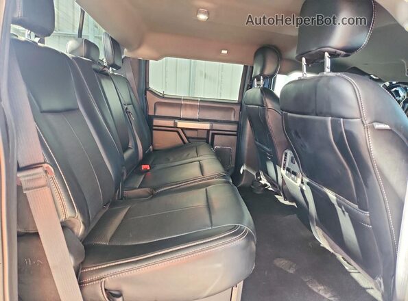 1FT7W2B64LEC88901 2020 FORD F250 Blue Rear seats view