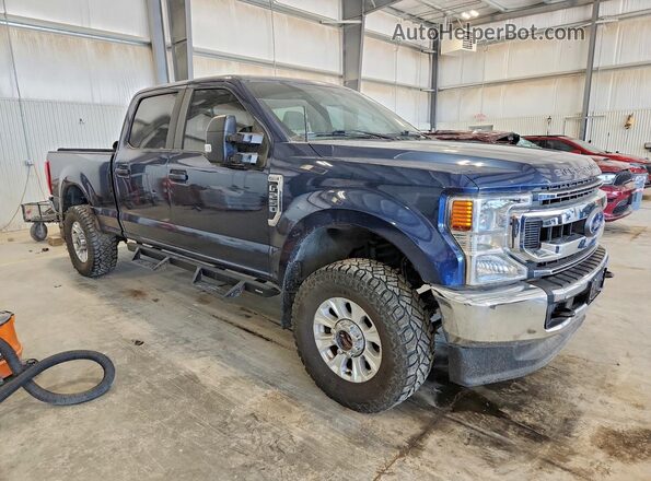 1FT7W2B64LEE62062 2020 FORD F250 Blue Przód prawy