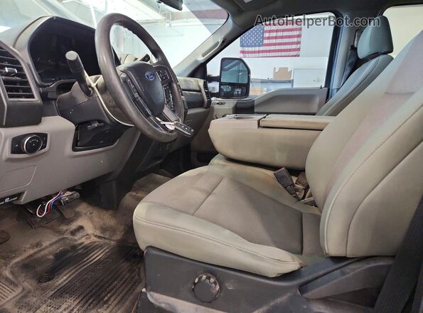 1FT7W2B64LEE62062 2020 FORD F250 Blue Widok wnętrza z przodu
