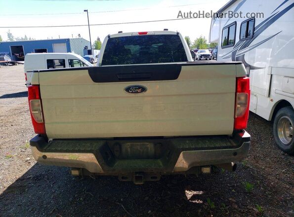 1FT7W2B64NEE45782 2022 FORD F250 White Widok z tyłu