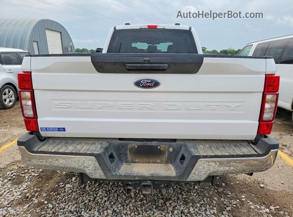 1FT7W2B64NEE46396 2022 FORD F250 White Հետևի տեսք