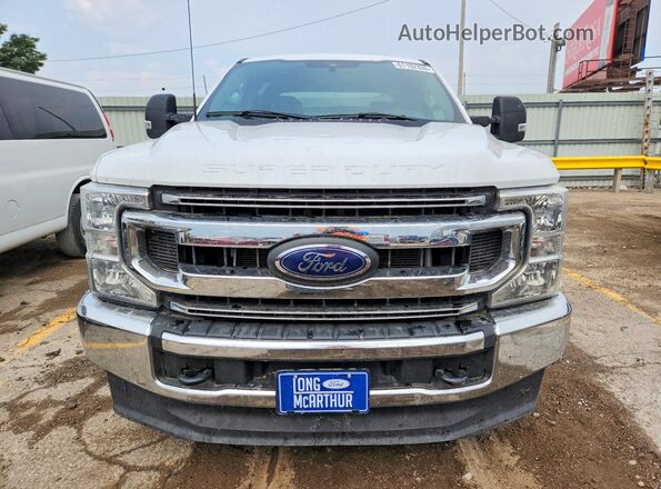 1FT7W2B64NEE46396 2022 FORD F250 White Դիմացի տեսք