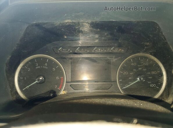 1FT7W2B64NEE59858 2022 FORD F250 White Widok zestawu wskaźników