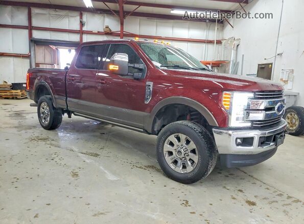 1FT7W2B65HEC19044 2017 FORD F250 Burgundy Przód prawy