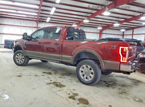 1FT7W2B65HEC19044 2017 FORD F250 Burgundy Tył lewy