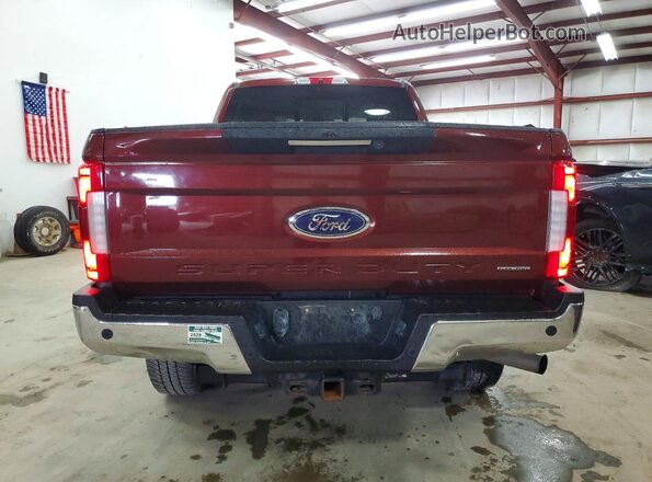 1FT7W2B65HEC19044 2017 FORD F250 Burgundy Widok z tyłu