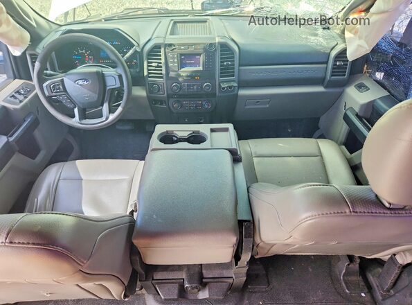 1FT7W2B65HED72331 2017 FORD F250 White Dashboard view