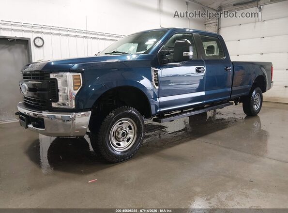 1FT7W2B65KEF04379 2019 FORD F-250 Синий Передняя левая четверть