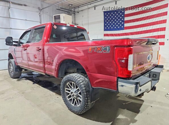 1FT7W2B66HEC59357 2017 FORD F250 Red Հետևի ձախ