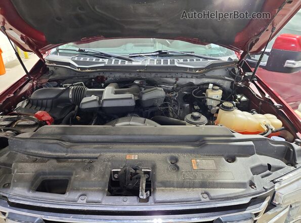 1FT7W2B66HEC59357 2017 FORD F250 Red Սալոնի հետևի տեսք