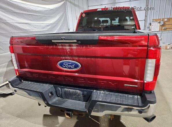 1FT7W2B66HEC59357 2017 FORD F250 Red Հետևի տեսք