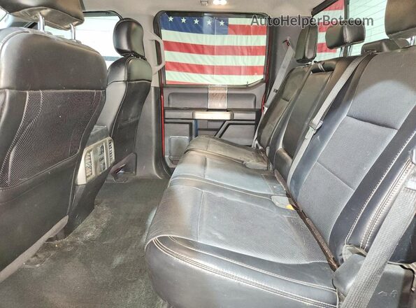 1FT7W2B66HEC59357 2017 FORD F250 Red Հետևի նստատեղերի տեսք