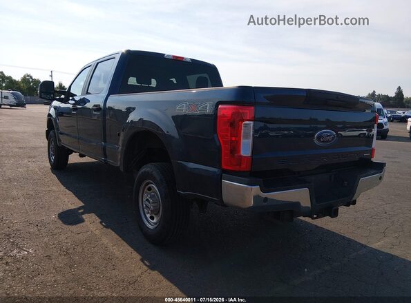 1FT7W2B66JEC48719 2018 FORD F-250 Blue Trasero izquierdo