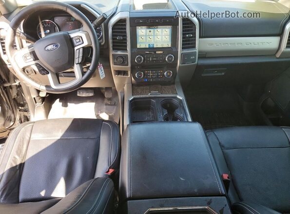 1FT7W2B66JEC76956 2018 FORD F250 Black Առջևի վահանակի տեսք