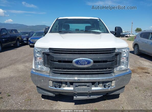 1FT7W2B66KEF03208 2019 FORD F-250 White Rear interior view