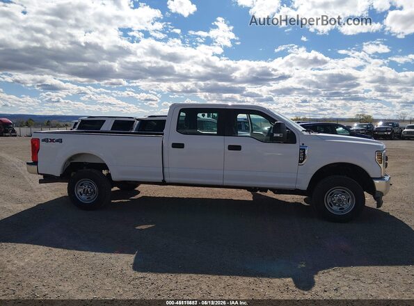 1FT7W2B66KEF04262 2019 FORD F-250 White უკანა სალონის ხედი