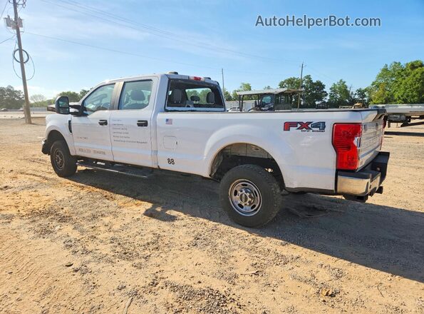 1FT7W2B66MED96020 2021 FORD F250 White Задня ліва чверть