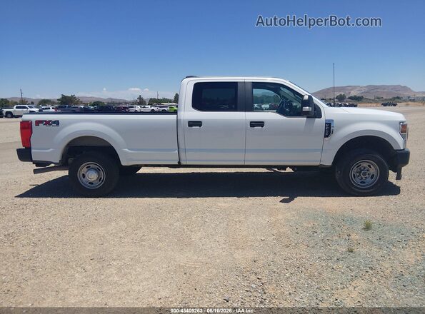 1FT7W2B66NEC71486 2022 FORD F-250 White უკანა სალონის ხედი
