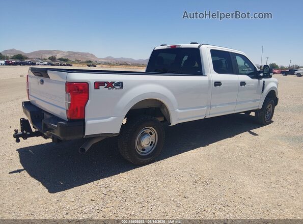 1FT7W2B66NEC71486 2022 FORD F-250 White უკანა მარჯვენა